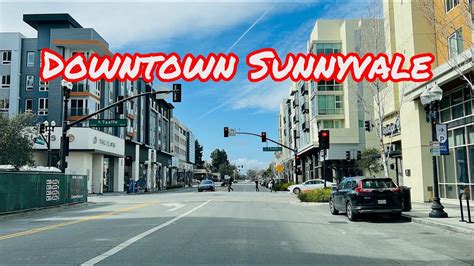 Downtown Sunnyvale California Drive Youtube