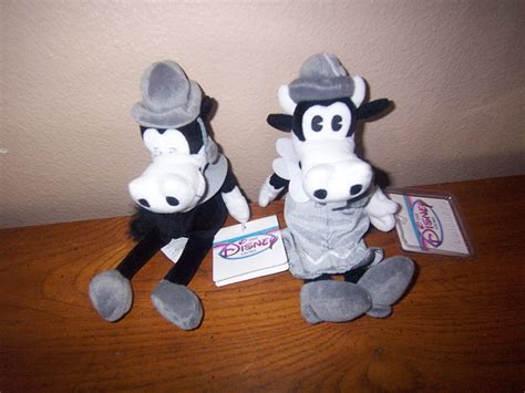 Disney Clarabelle Cow And Horace Horsecollar Bean Bags Toys
