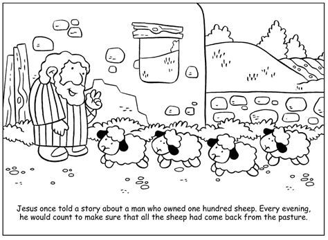 What does the parable say? The Lost Sheep - St Barnabas Kids & Families Blog