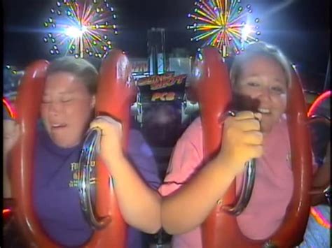 Girl Duo Freak Out On Slingshot Ride Jukin Licensing