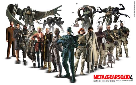 Metal Gear Solid 4 Guns Of The Patriots Full Hd Wallpaper And