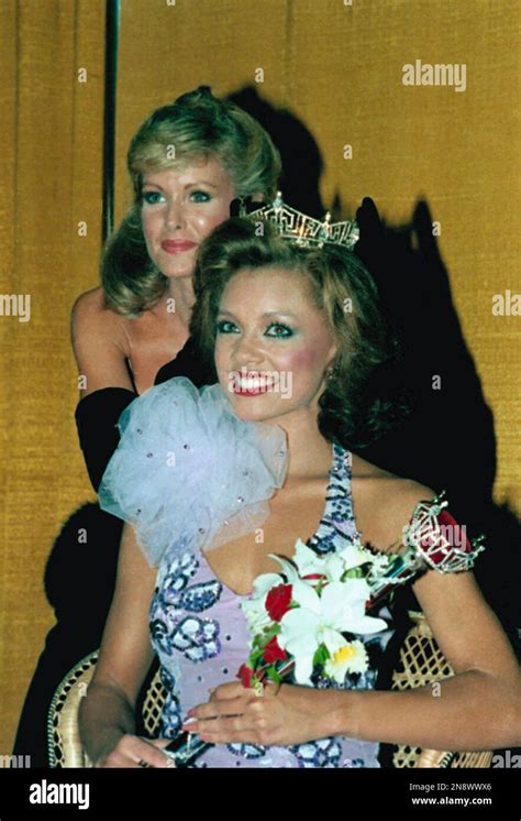 Vanessa Williams Of Millwood N Y Is Shown After Being Crowned Miss America 1984 In Atlantic