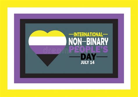 International Non Binary Day Stock Illustrations 63 International Non