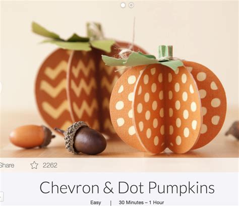 Pretty Paper Pumpkins Create And Babble