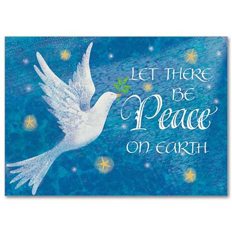 Peace On Earth Dove Christmas
