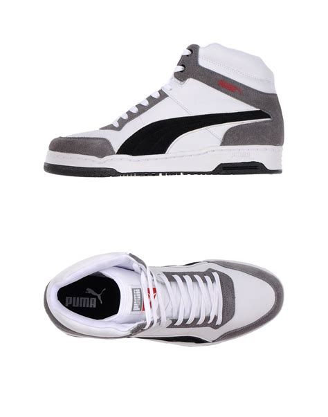 Lyst Puma High Tops And Trainers In White For Men