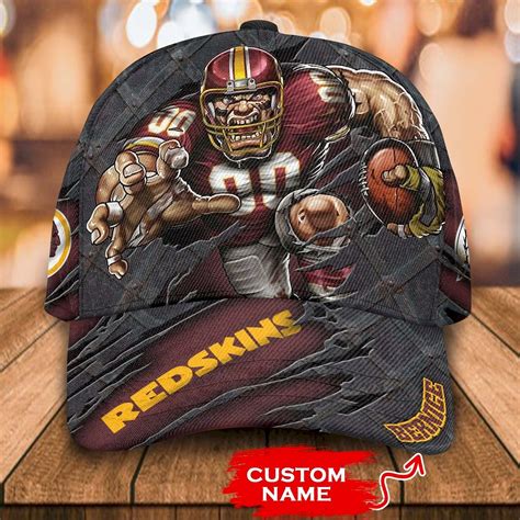 Nfl Washington Redskins 3d Mascot Cap Meteew