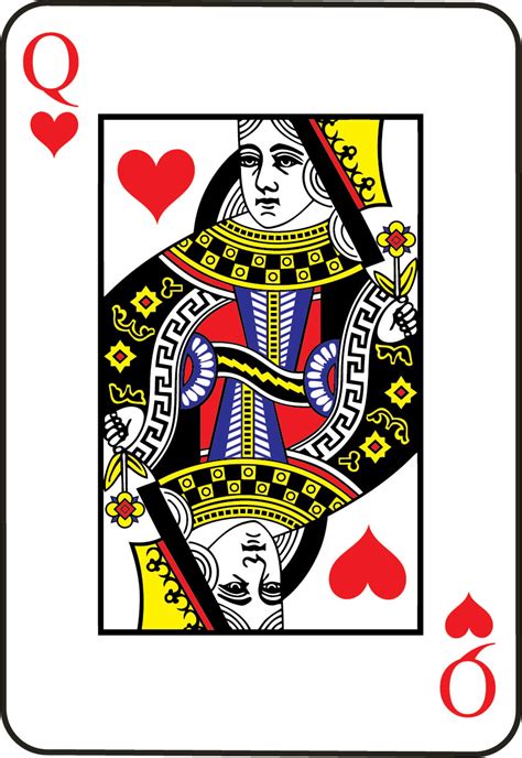 Queen Of Hearts Card Drawing At PaintingValley Com Explore Collection Of Queen Of Hearts Card