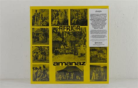 Amanaz ‎ Africa Vinyl 2 Lp Mr Bongo