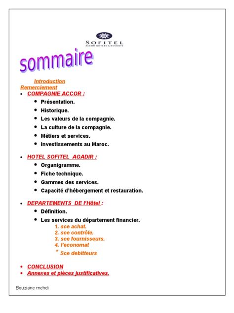 Exemple De Rapport De Stage Gros Oeuvre Ofppt Hortamatina