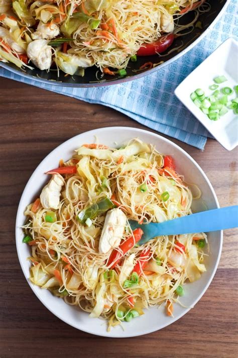 Easy Pancit Noodles And Veggies Super Healthy Kids