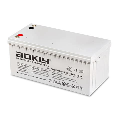 200ah 12v Gel Deep Cycle Battery Gel Battery Wholesalers Aokly
