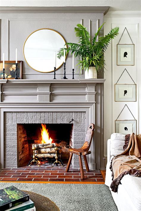 30 Fireplace Mantel Paint Ideas Decoomo