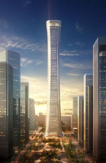 The Tallest Building In Beijing Grows To Nearly 500m High The Tower Info
