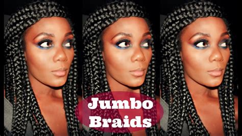It's crucial that you give your hair a break in order to avoid breakage, especially around the edges. Super Long Jumbo Box Braids: Easy Tutorial - YouTube