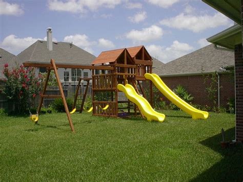 Want the coolest yard on the block? Pin on Because the swing set needs replacing