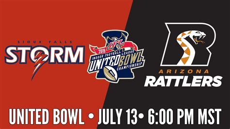 2019 United Bowl Sioux Falls Storm At Arizona Rattlers Storm Audio