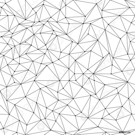 Geometric Low Poly Triangle Seamless Pattern Stock Vector Crushpixel