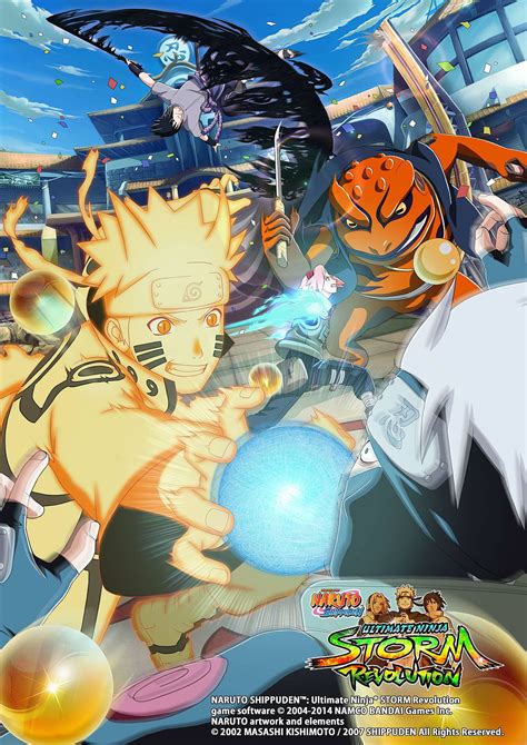 Naruto Shippuden Ultimate Ninja Storm Revolution Digital Wallpaper