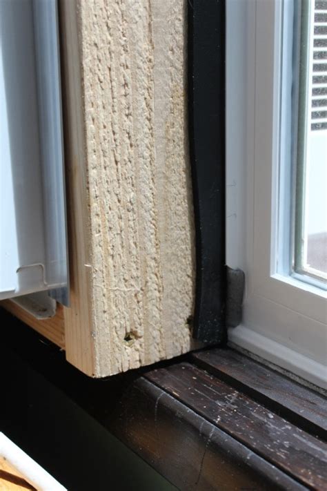 You could use exterior grade plywood, but you should still seal it on both sides with paint or clear coating suitible for exterior use. Installing a Window Air Conditioner | ThriftyFun