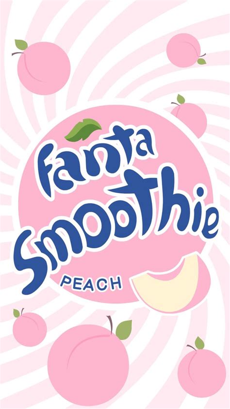 Fanta Peach Smoothie Peach Wallpaper Cute Pastel Wallpaper Kawaii