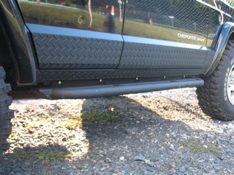 Pair Of Elite Rock Sliders Jeep Cherokee Xj 84 01 Affordable Offroad