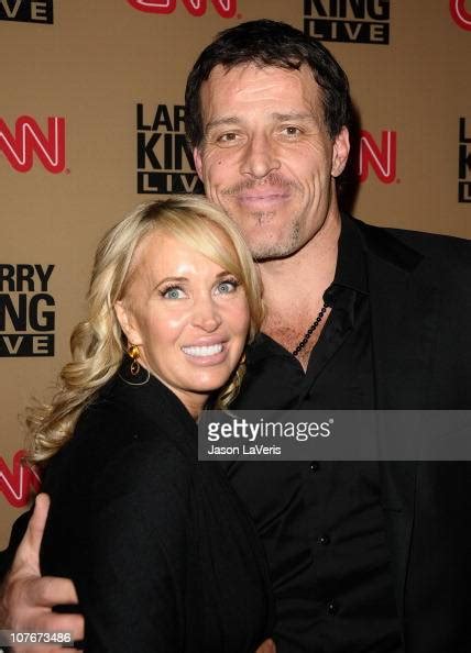Tony Robbins And Wife And Sage Robbins Attend The Party For The Final