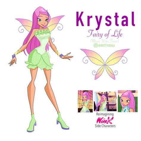 Krystal Winx Side Character Concept By Wittywinx On Deviantart