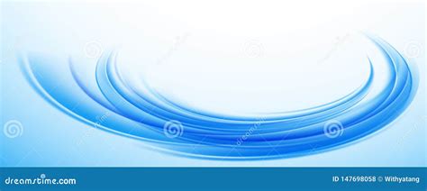 Abstract Blue Background Water Ripple Colorful Blue Background Vector