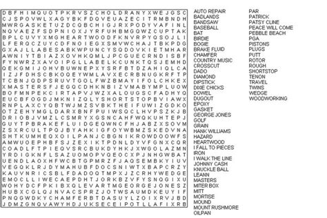 Hard Halloween Word Search Puzzles