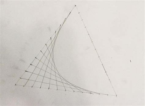 How To Create Parabolic Curves Using Straight Lines Math