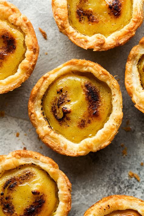 Vegan Portuguese Custard Tarts Lazy Cat Kitchen