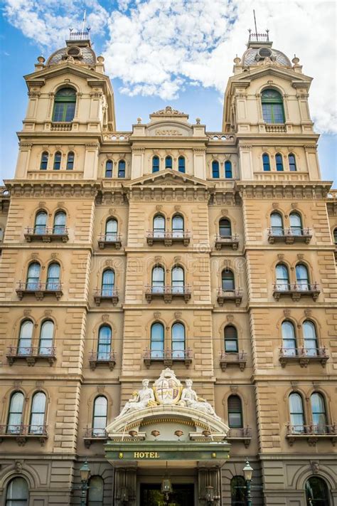 Hotel Windsor Building In Melbourne Victoria Australia Stock Photo