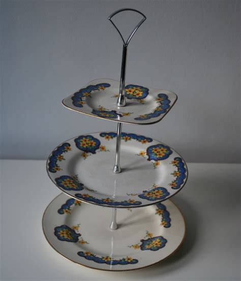 Vintage Tiered Cake Stand Little Bear Cakery