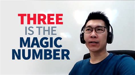 Three Is The Magic Number To Getting Things Done Youtube