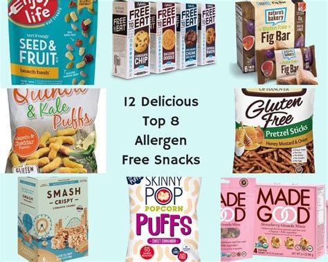 Top 8 Allergen Free Snackseverything On The List Is Free Of Dairy Soy