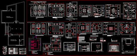 False ceiling designs for a simple and stylish home. Amazing False ceiling 2D drawing design of bedrooms and ...