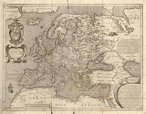 Historic Map Europe 1600 World Maps Online