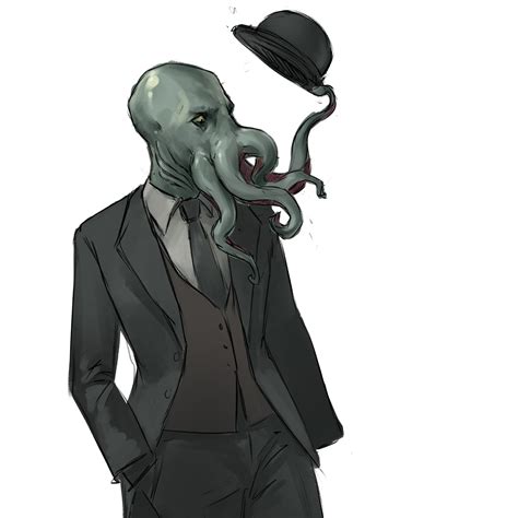 [art] squid faced gentleman r fallenlondon