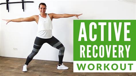 20 Minute Active Recovery Workout Low Impact Recovery Exercises At