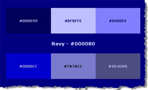 Html Color Names