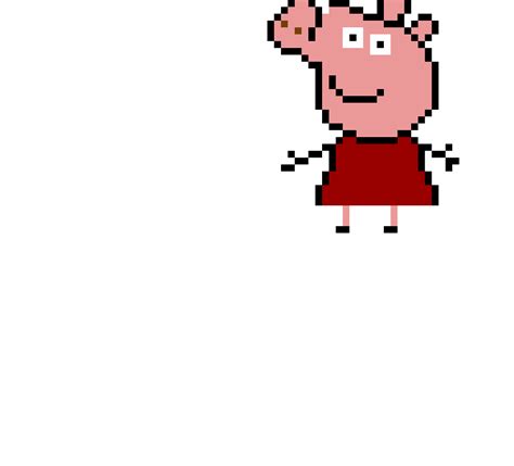 Peppa Pig Pixel Art