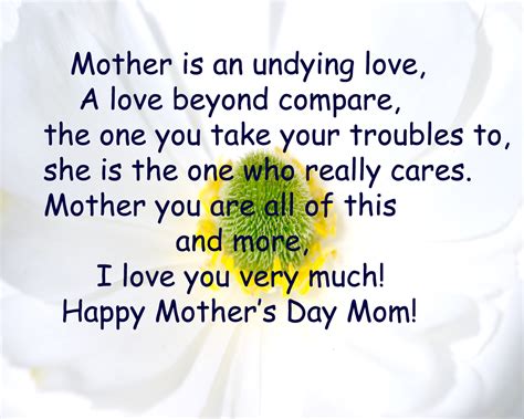 Best lines for mothers day from son to mom. Mothers Day Quotes From Son. QuotesGram