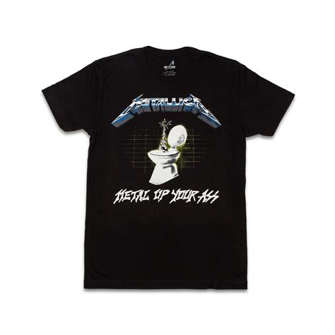 Buy Online Here Authentic Metallica Metal Up Your Ass T Shirt S 2xl New Fast 7 Day Free