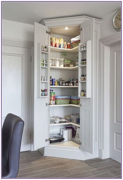 Small Kitchen Corner Pantry Ideas Best Home Design Ideas