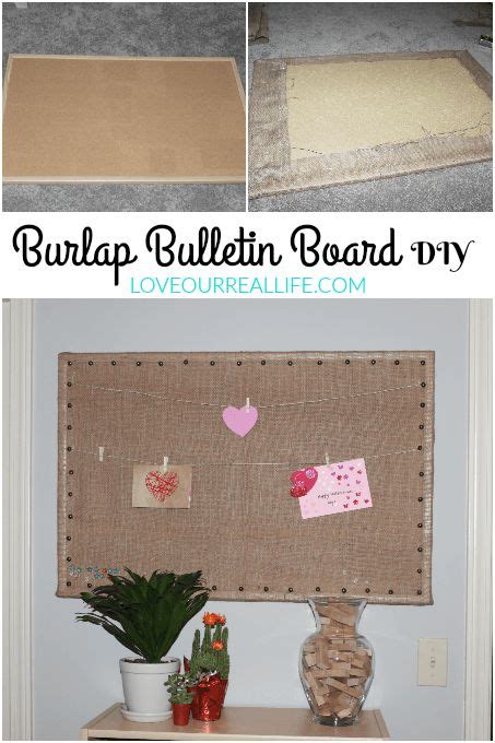 Burlap Bulletin Board Diy Diy Bulletin Board Burlap Bulletin Boards