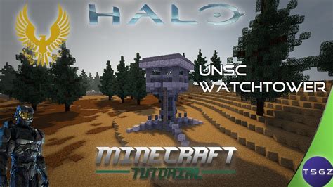 Unscnmpd Watchtower Minecraft Halo Tutorial Youtube