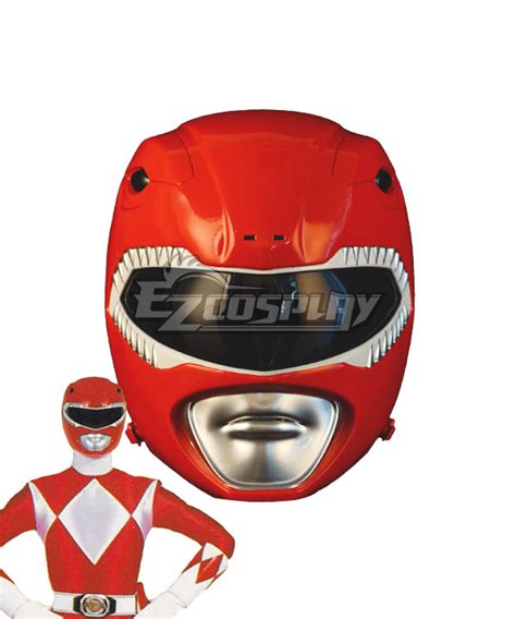 Mighty Morphin Power Rangers Red Ranger Helmet D Printed Cosplay