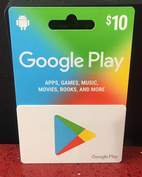 User responsible for loss of card. Google Play 10 dolar card - GameStation
