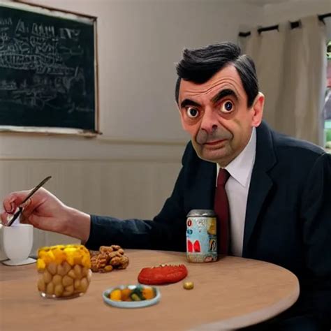 Mr Bean Eats A Can Of Beans Stable Diffusion Openart